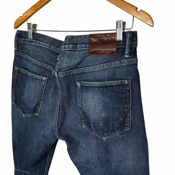 All Saints Spitalfields Jack Place Mens Jeans 34x31 Okayama Selvedge Denim - Picture 5 of 10